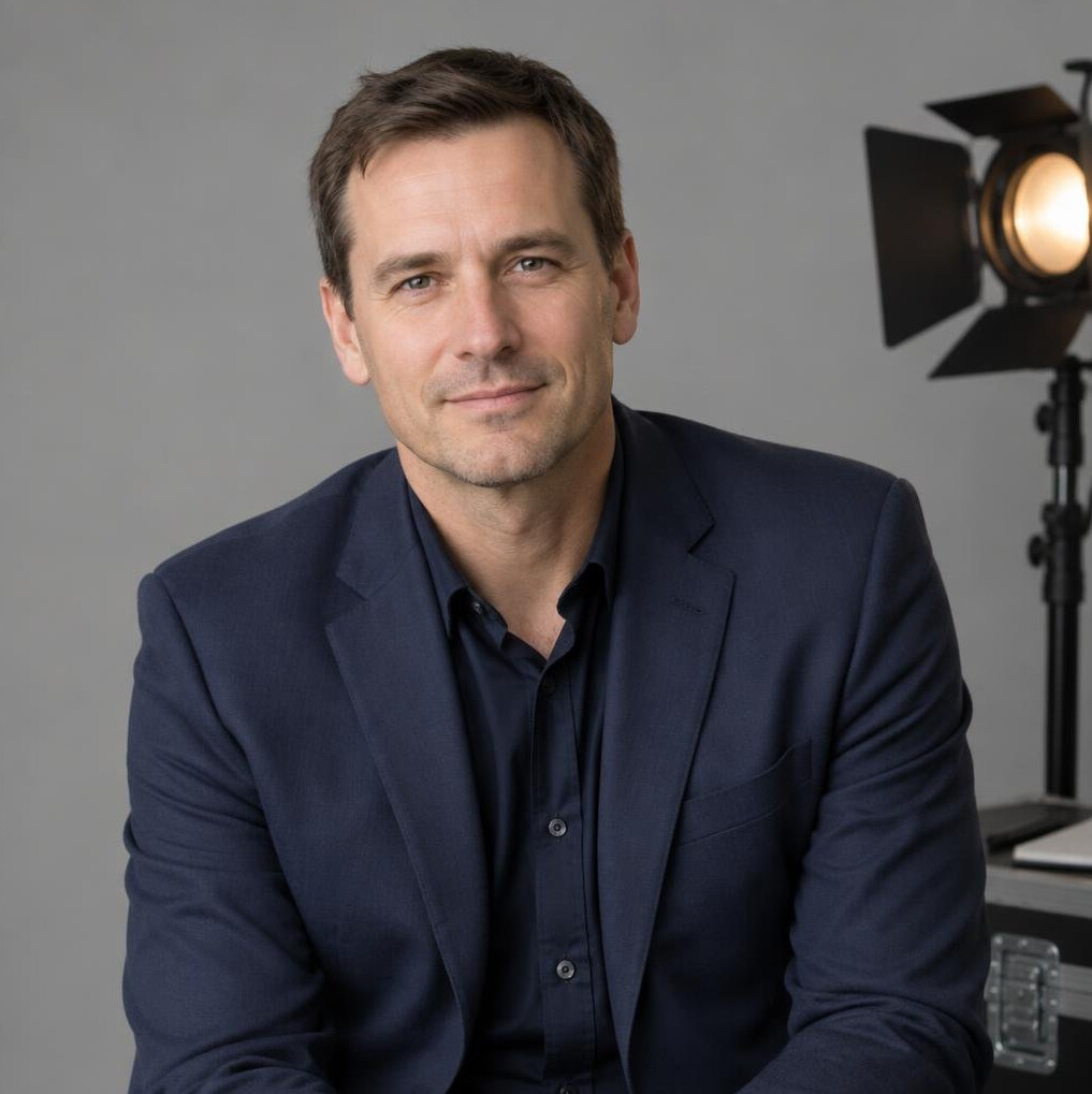 Professional man in a suit portrait